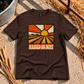 Raised In Dirt T-Shirt in Dark Chocolate