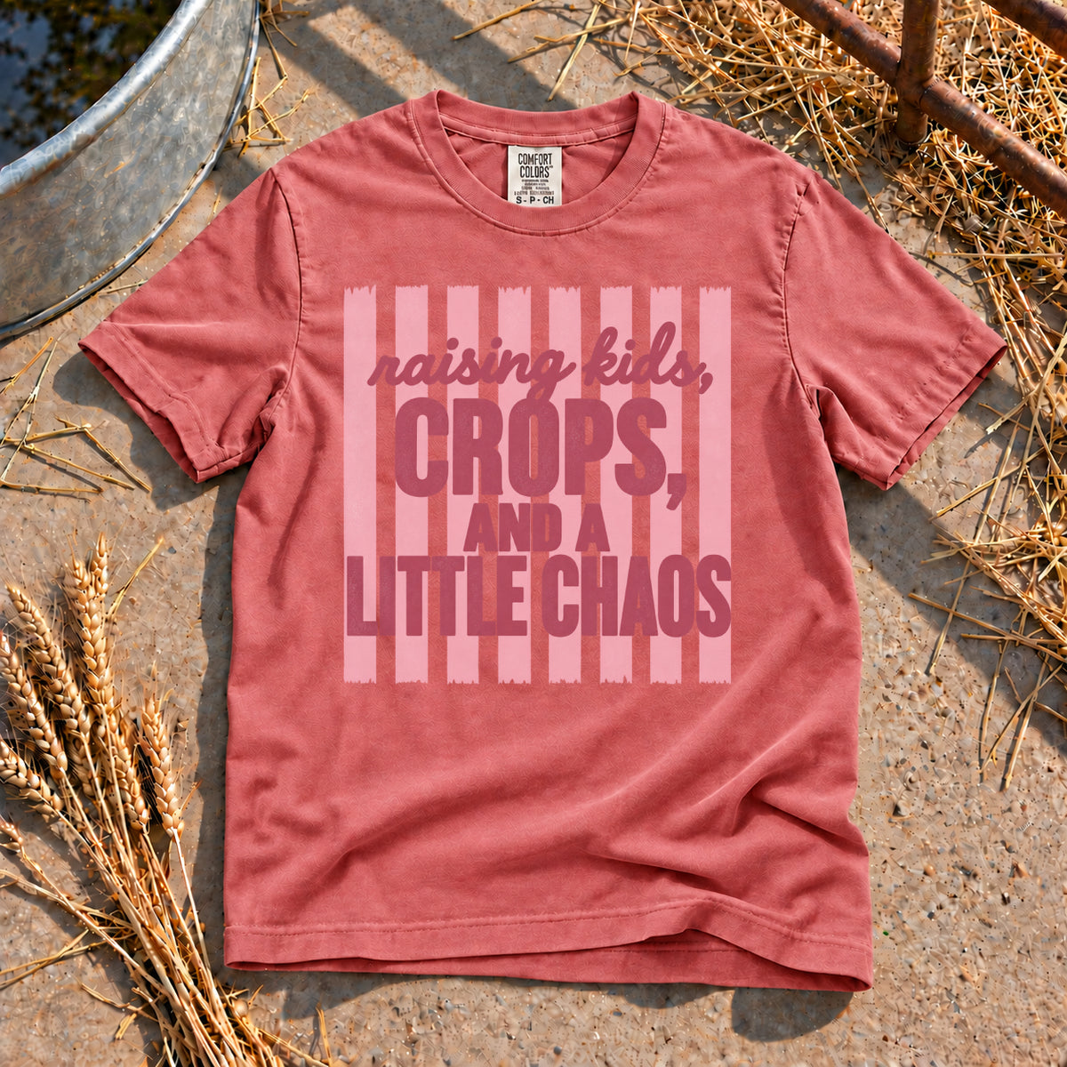 Raising Kids T-Shirt in Watermelon