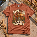 Raised on Scare Tactics T-Shirt in Yam