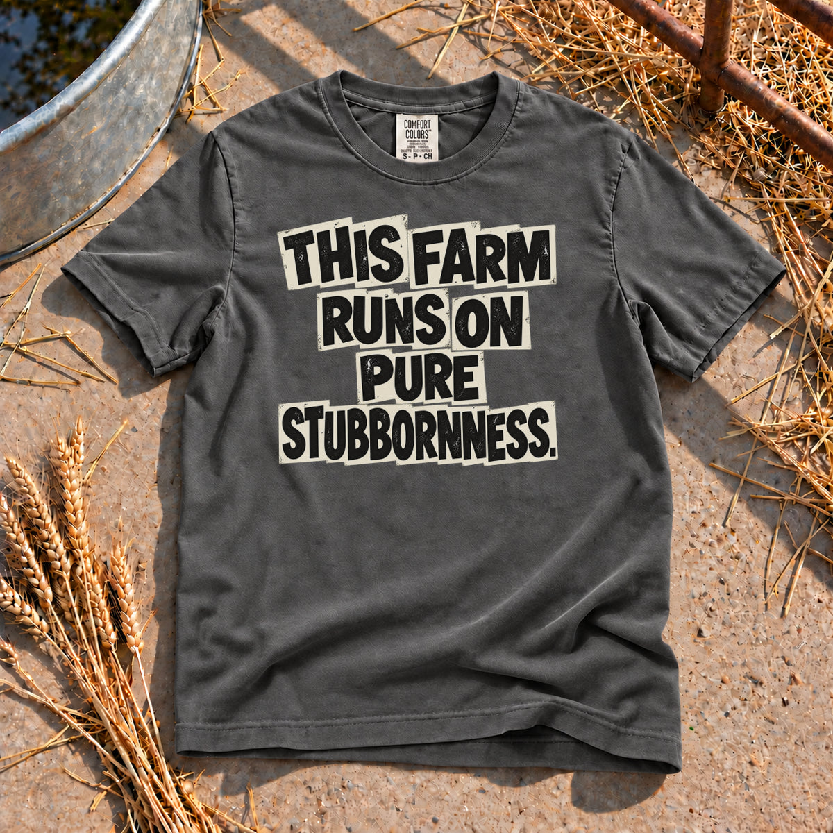Pure Stubbornness T-Shirt in Pepper