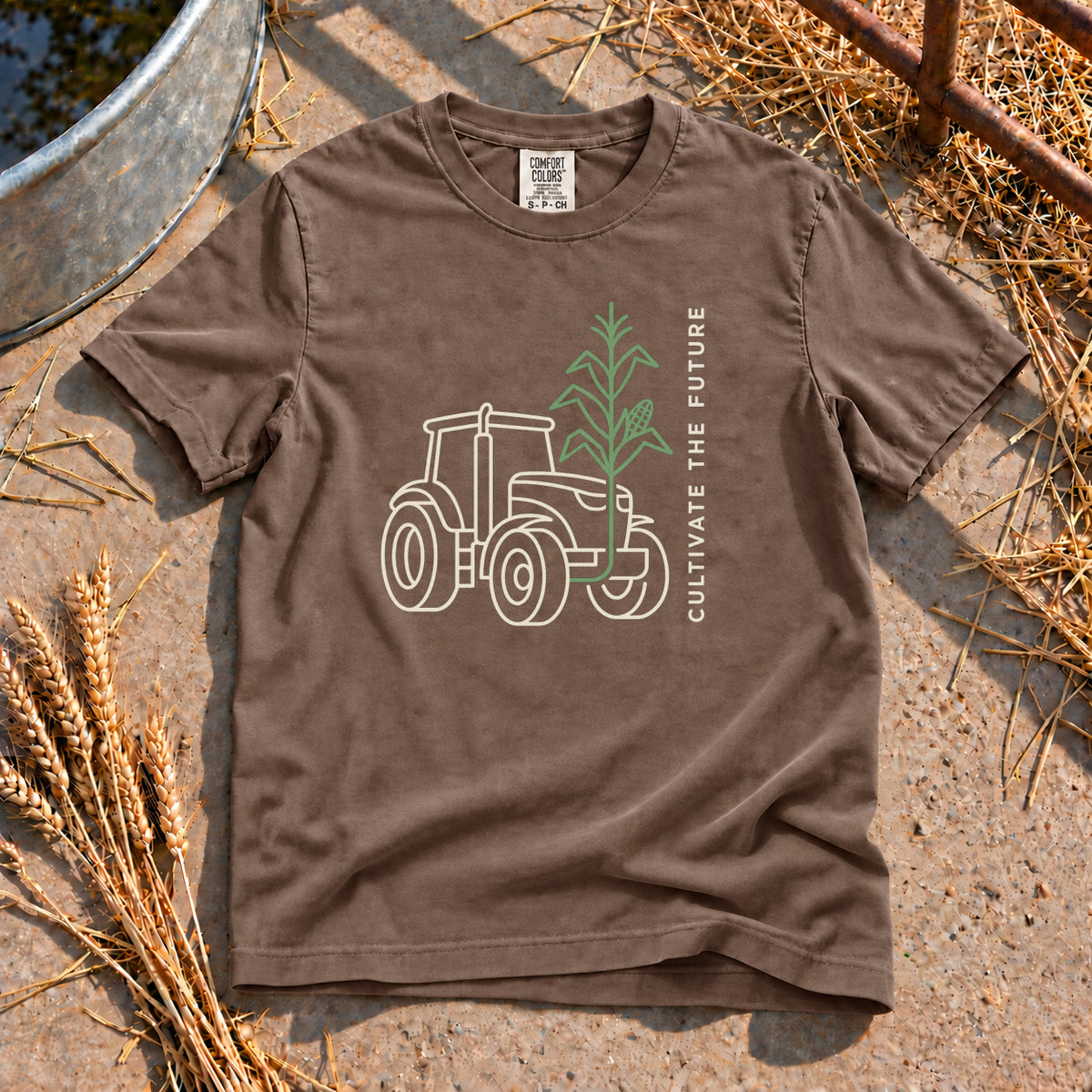 The Future T-Shirt in Espresso