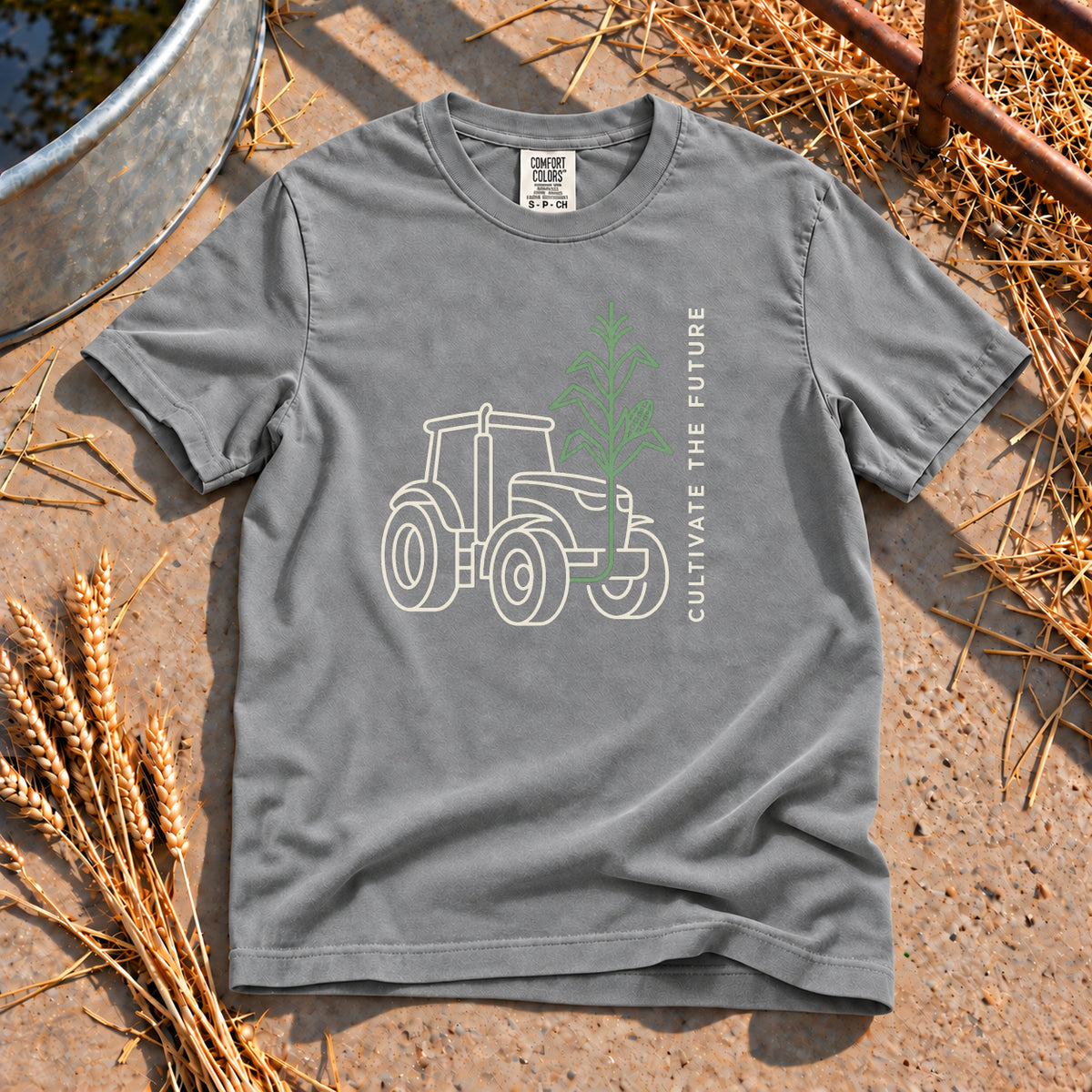 The Future T-Shirt in Grey