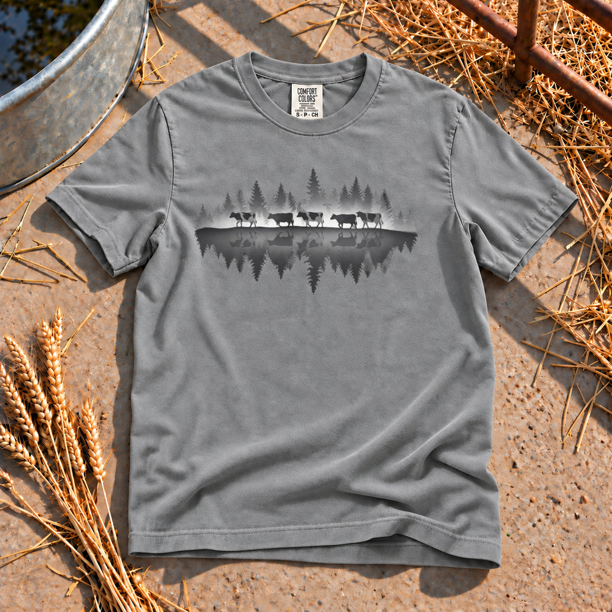 The Herd T-Shirt in Grey