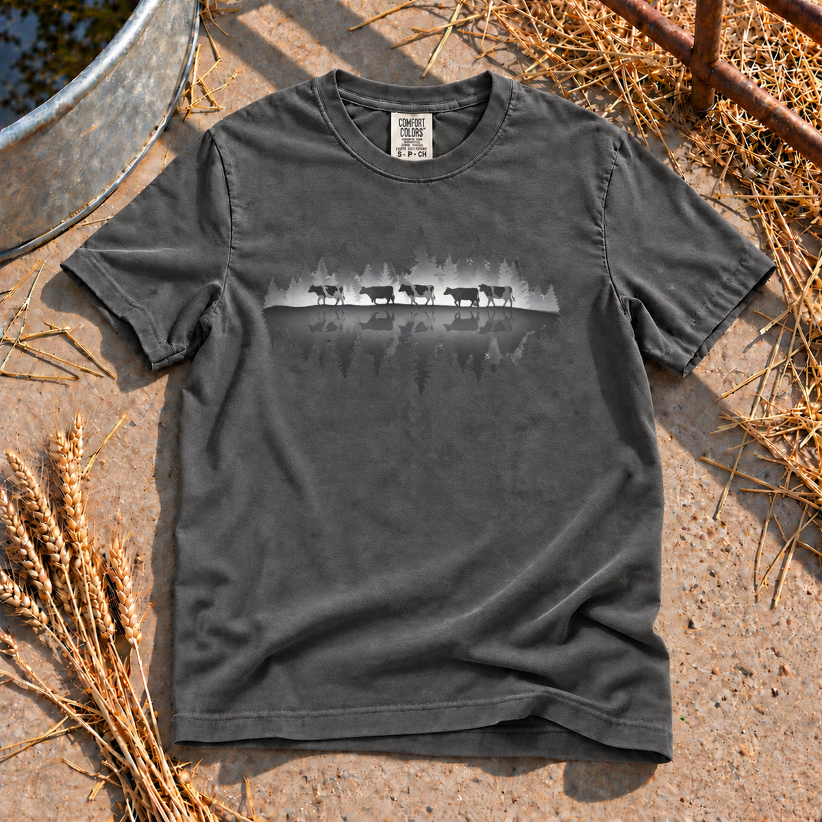 The Herd T-Shirt in Pepper