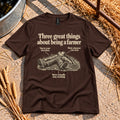 Three Great Things T-Shirt in Dark Chocolate