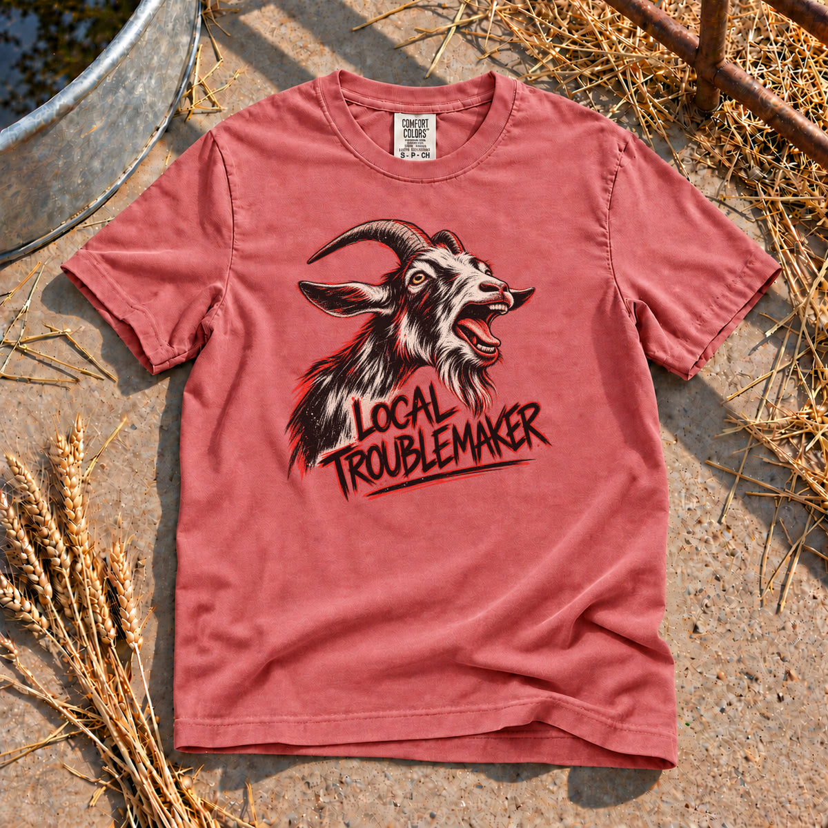 Local Troublemaker T-Shirt in Watermelon