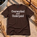 Overworked T-Shirt in Dark Chocolate